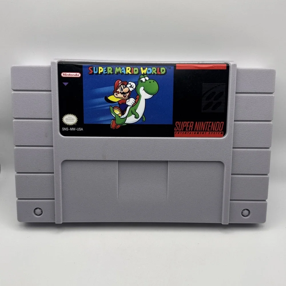 ThinkGeek Super Nintendo Game Cartridge Case Super Mario World